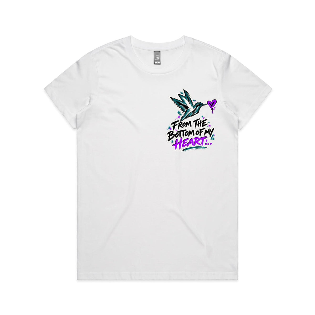 From the Bottom of My Heart… Hard No From Me Unfiltered Tee