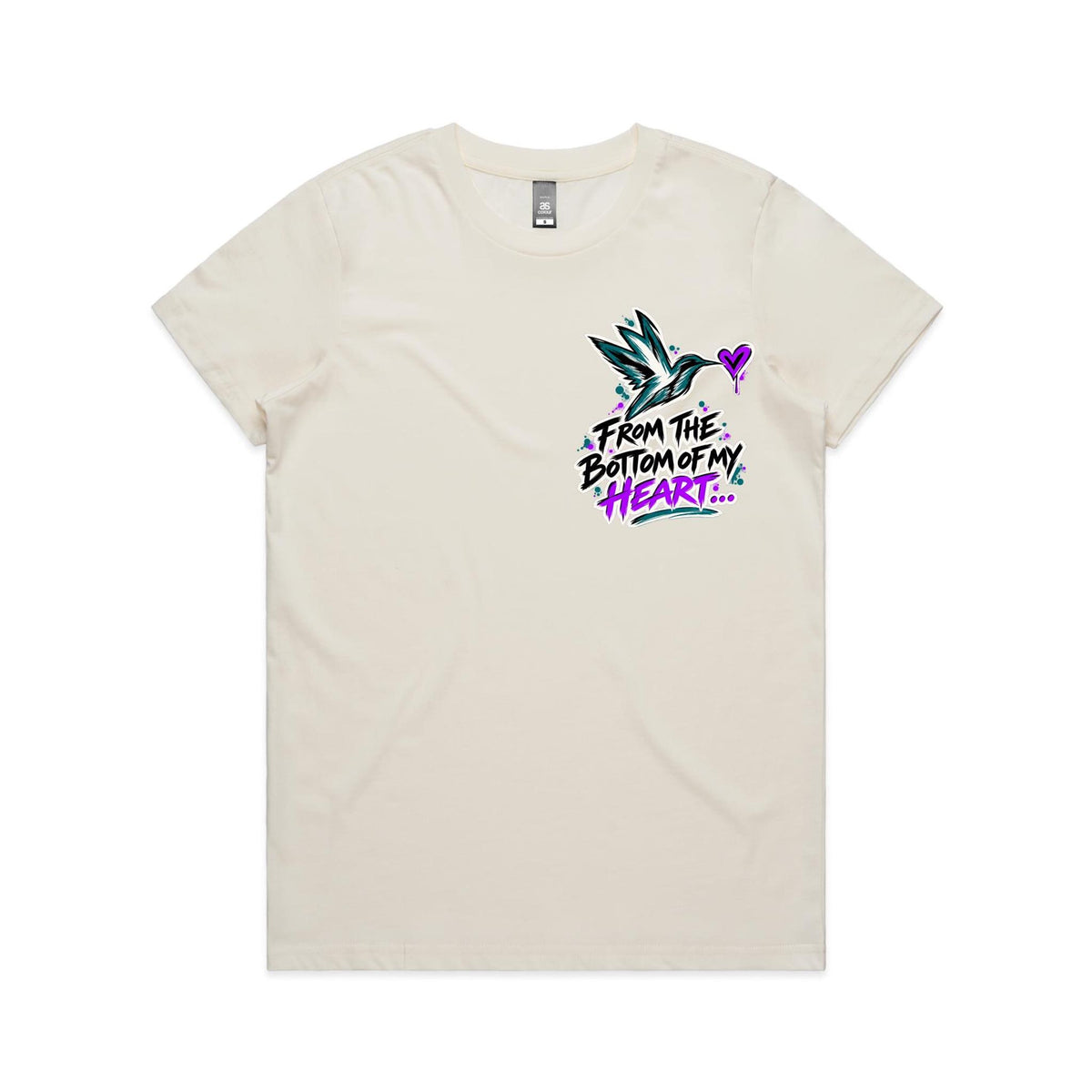 From the Bottom of My Heart… Hard No From Me Unfiltered Tee