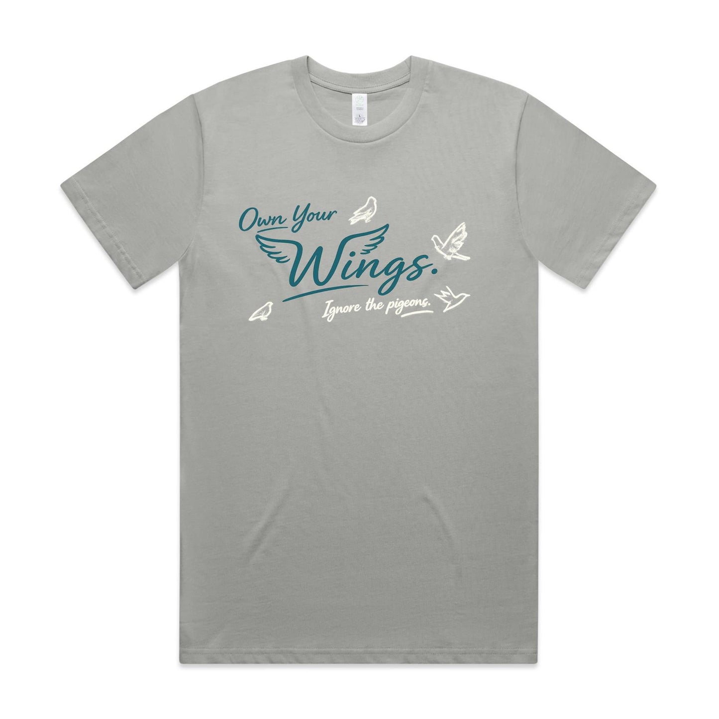 Own Your Wings / Ignore the Pigeons Tee