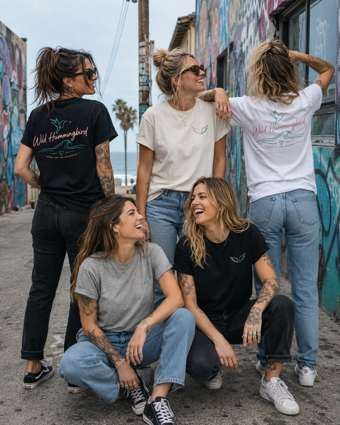 The Born on the Peninsula Tee