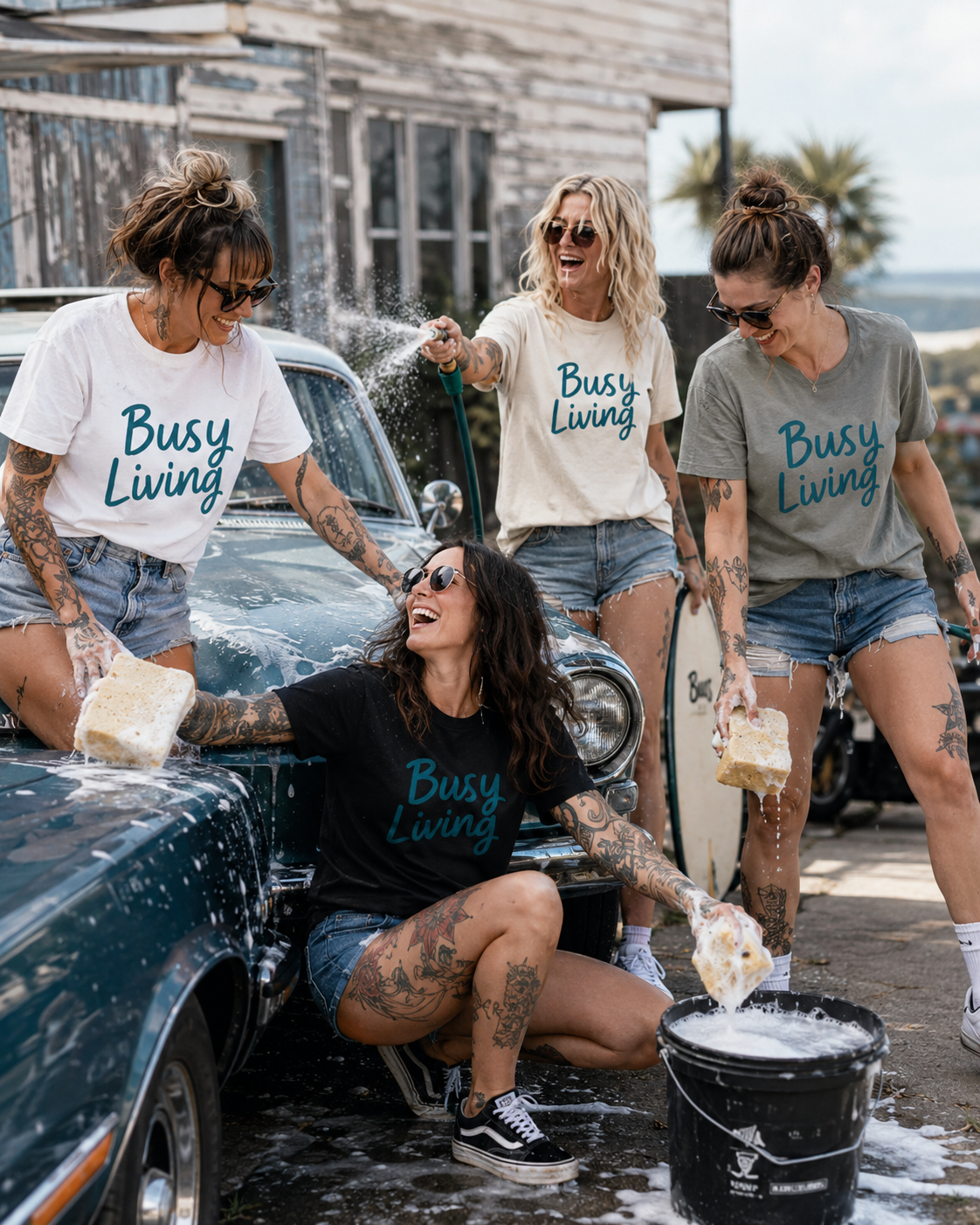 The Busy Living Tee