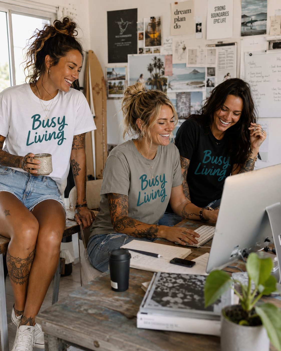 The Busy Living Tee