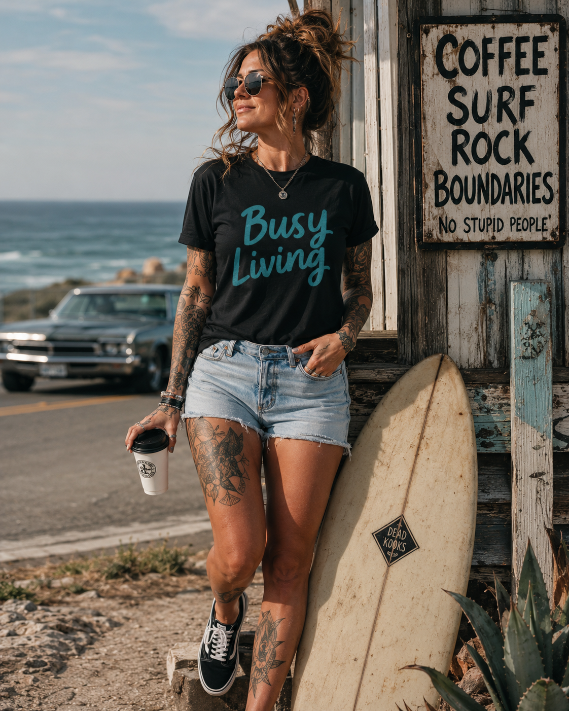 The Busy Living Tee