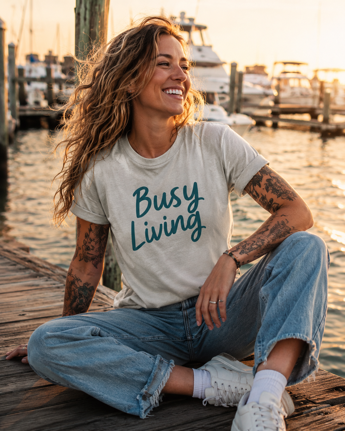 The Busy Living Tee