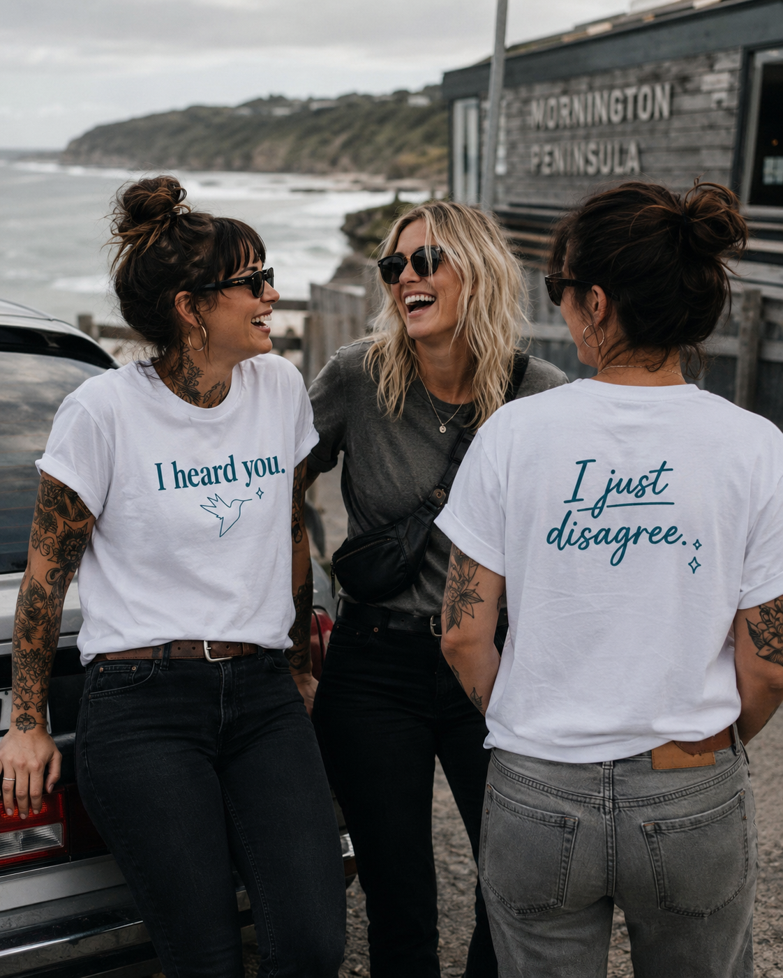 The I Heard You / I Just Disagree Tee