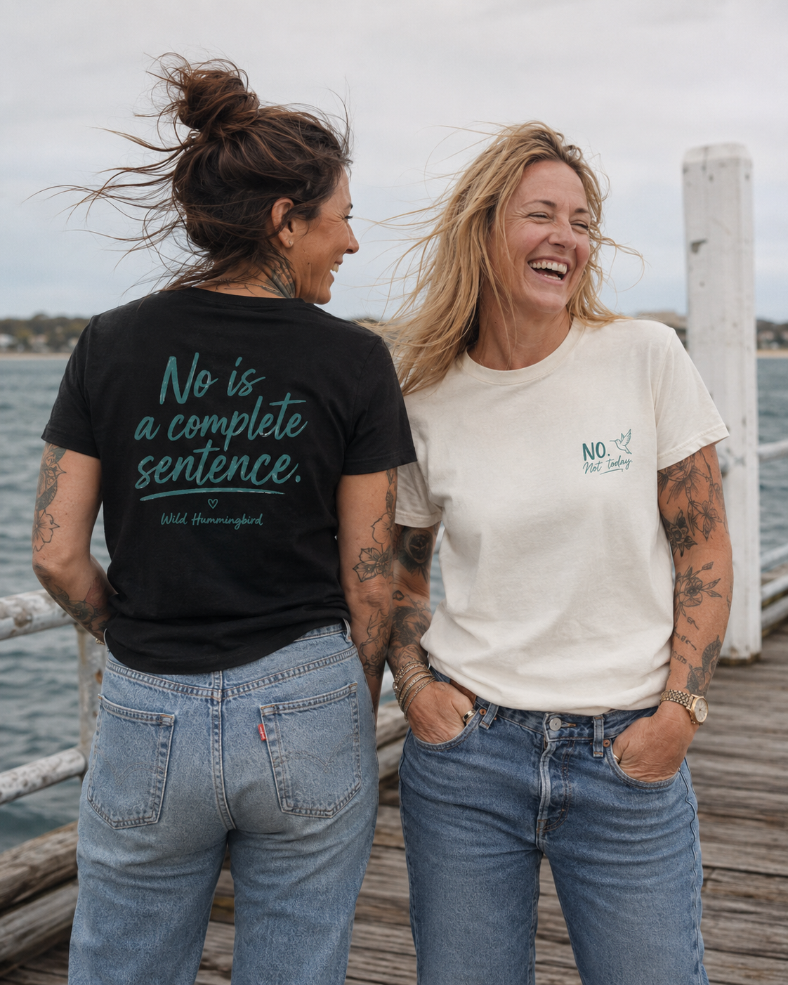No. Not Today / No Is a Complete Sentence Tee