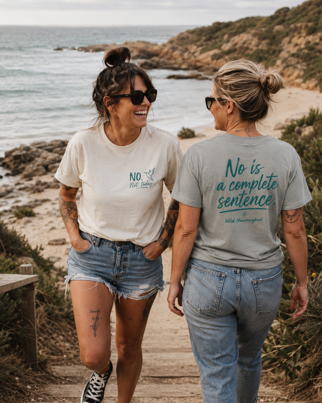 No. Not Today / No Is a Complete Sentence Tee
