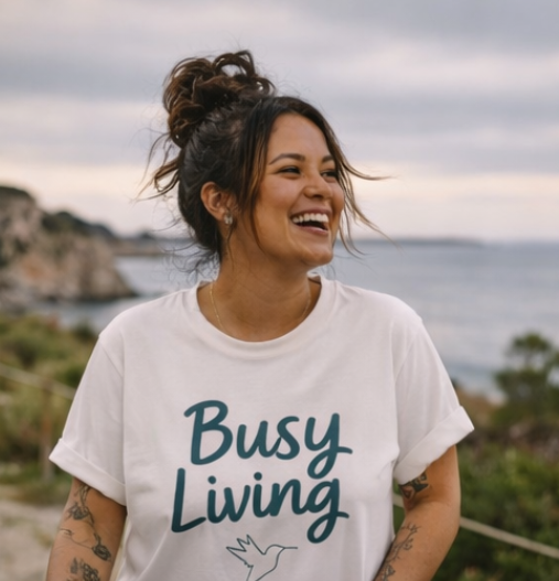 The Busy Living Tee