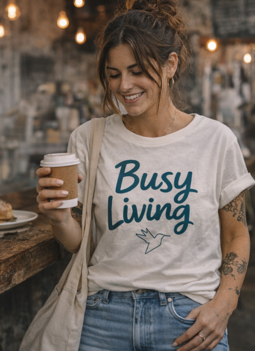 The Busy Living Tee