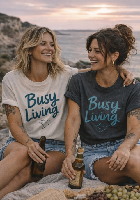 The Busy Living Tee