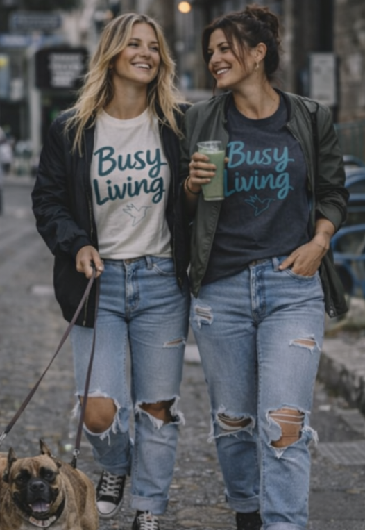 The Busy Living Tee