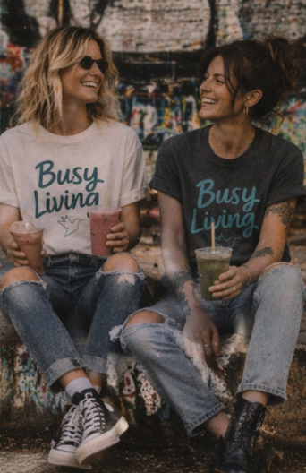 The Busy Living Tee