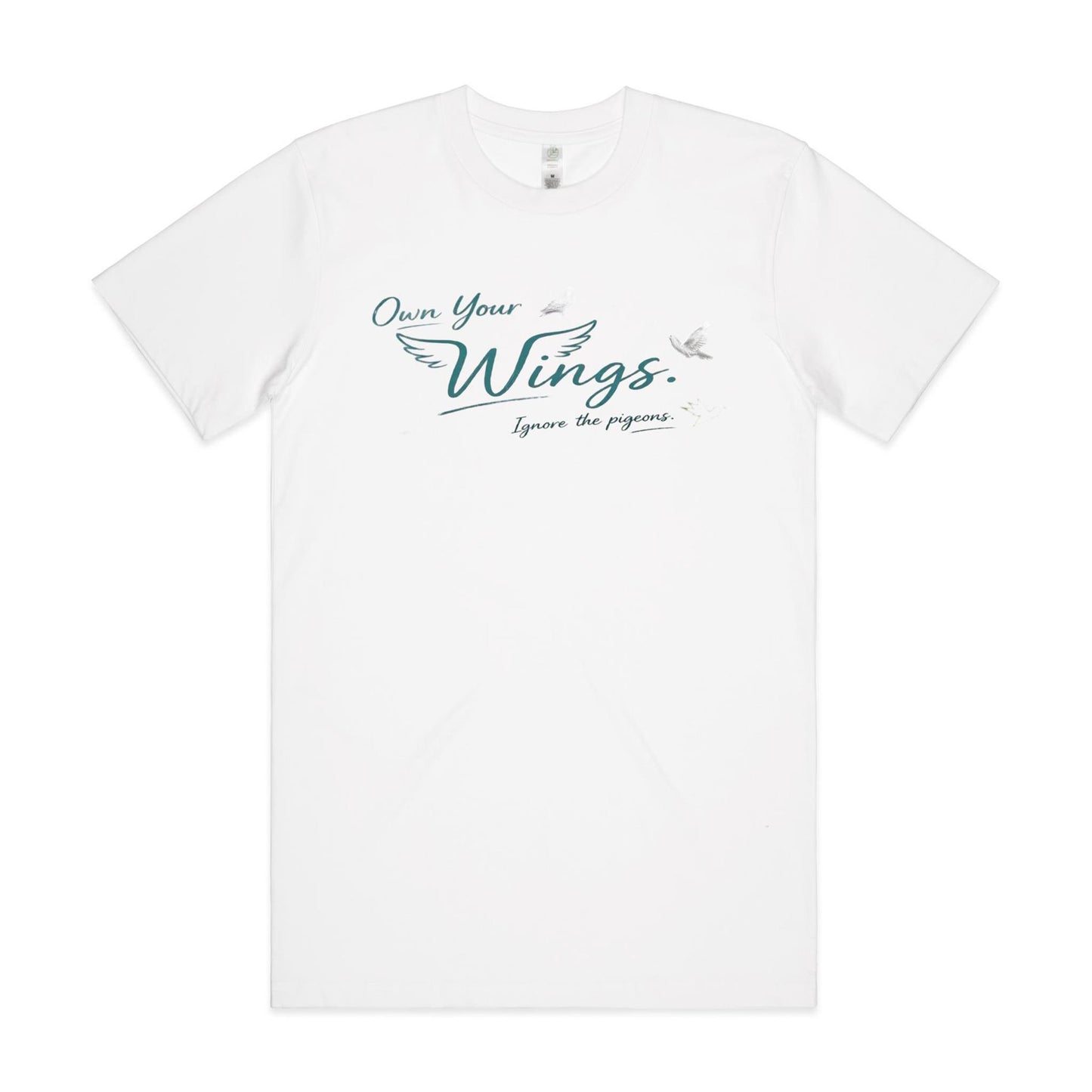 Own Your Wings / Ignore the Pigeons Tee