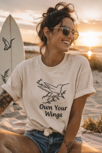 The Messy.Brave.Beautiful. Tee